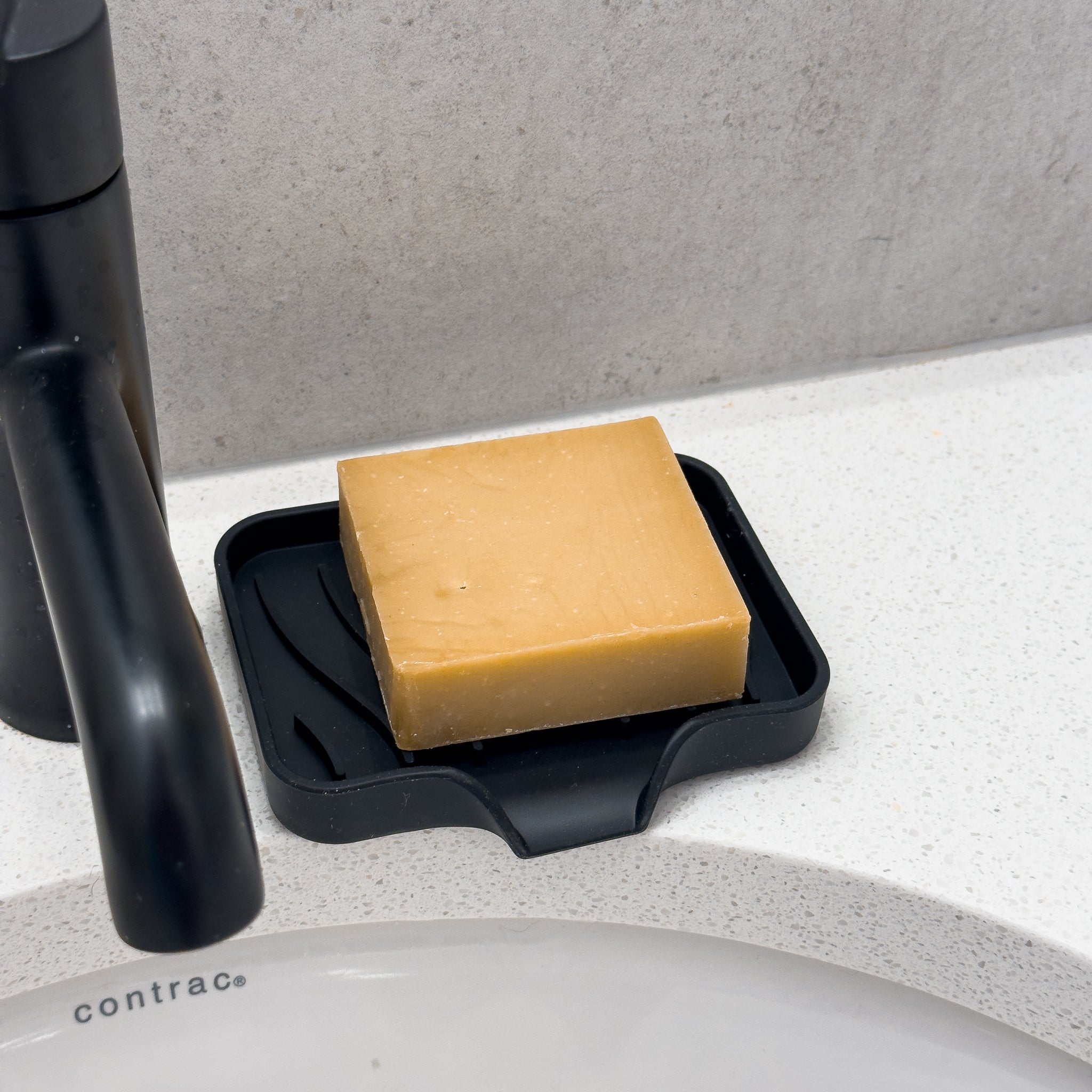 Silicone Self Draining Soap Dish
