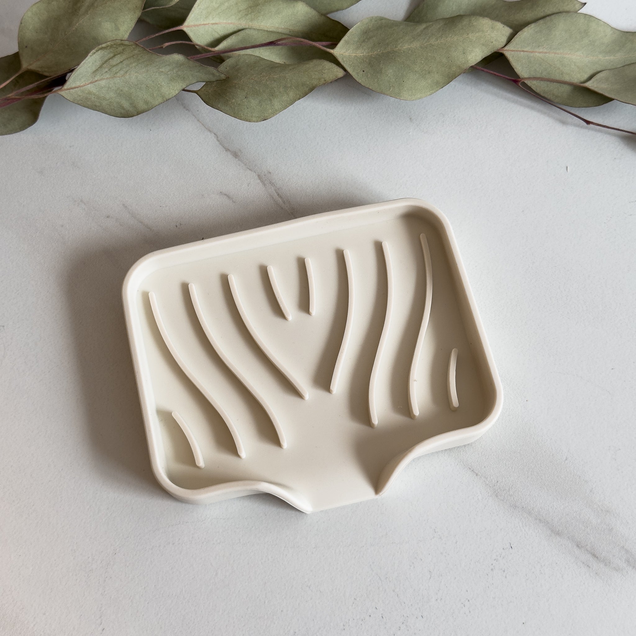 Silicone Self Draining Soap Dish