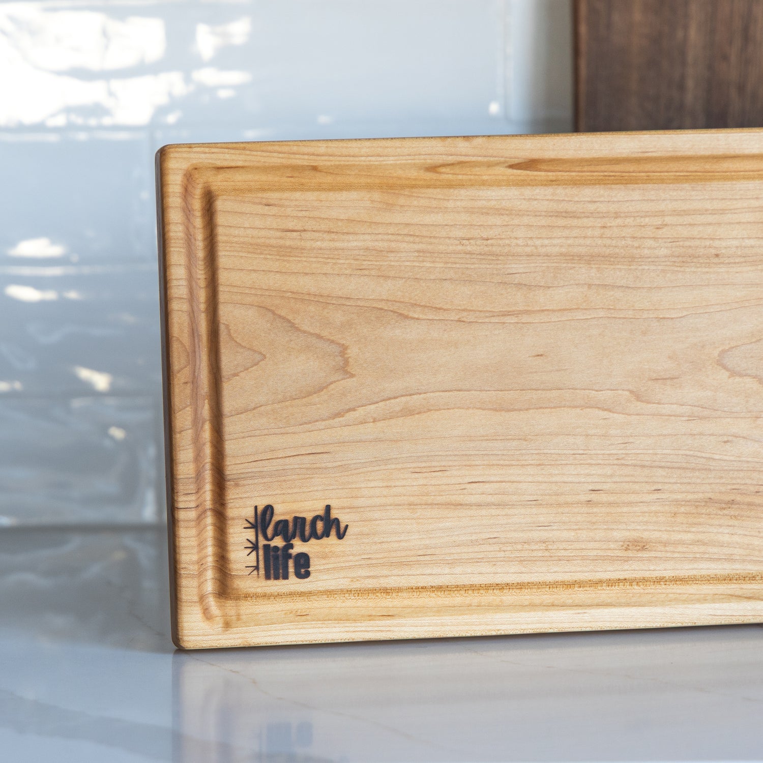 Maple Custom Cutting Board: Handle or Juice Groove