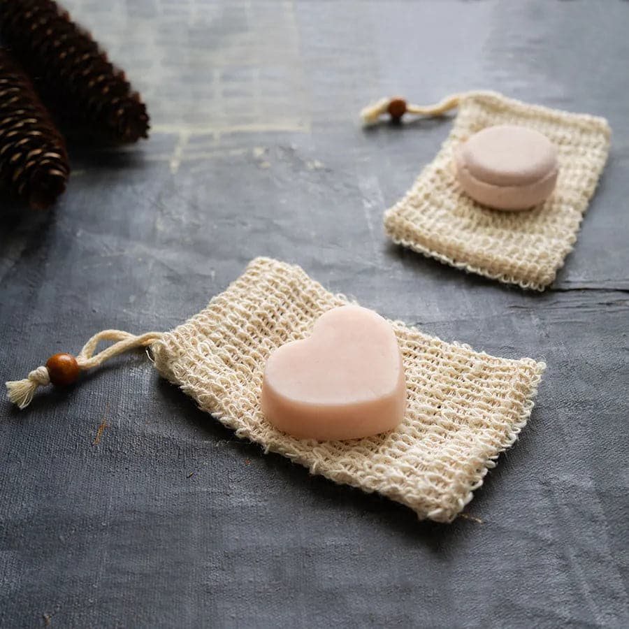 Eco-friendly nourishing shampoo and conditioner bar set