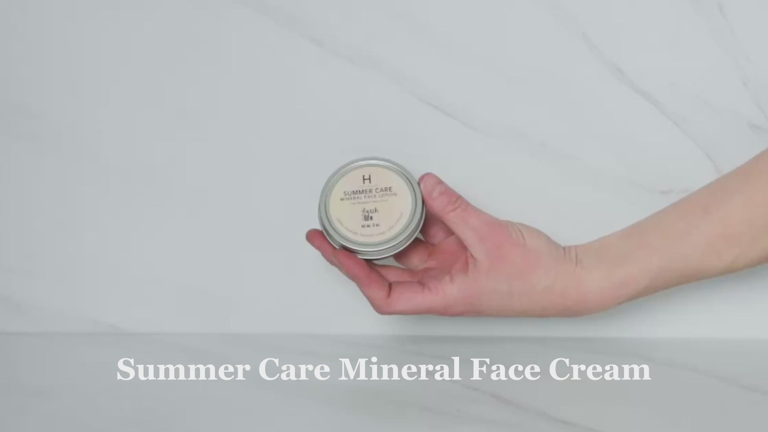 Organic Summer Care Mineral Face Lotion
