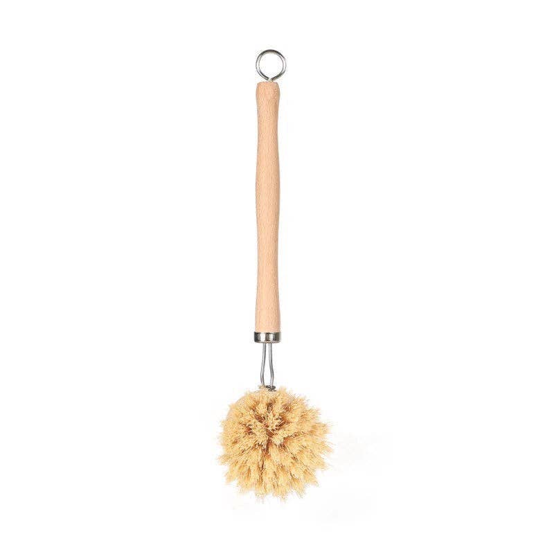 Eco-Friendly Bamboo Sisal Dish Brush