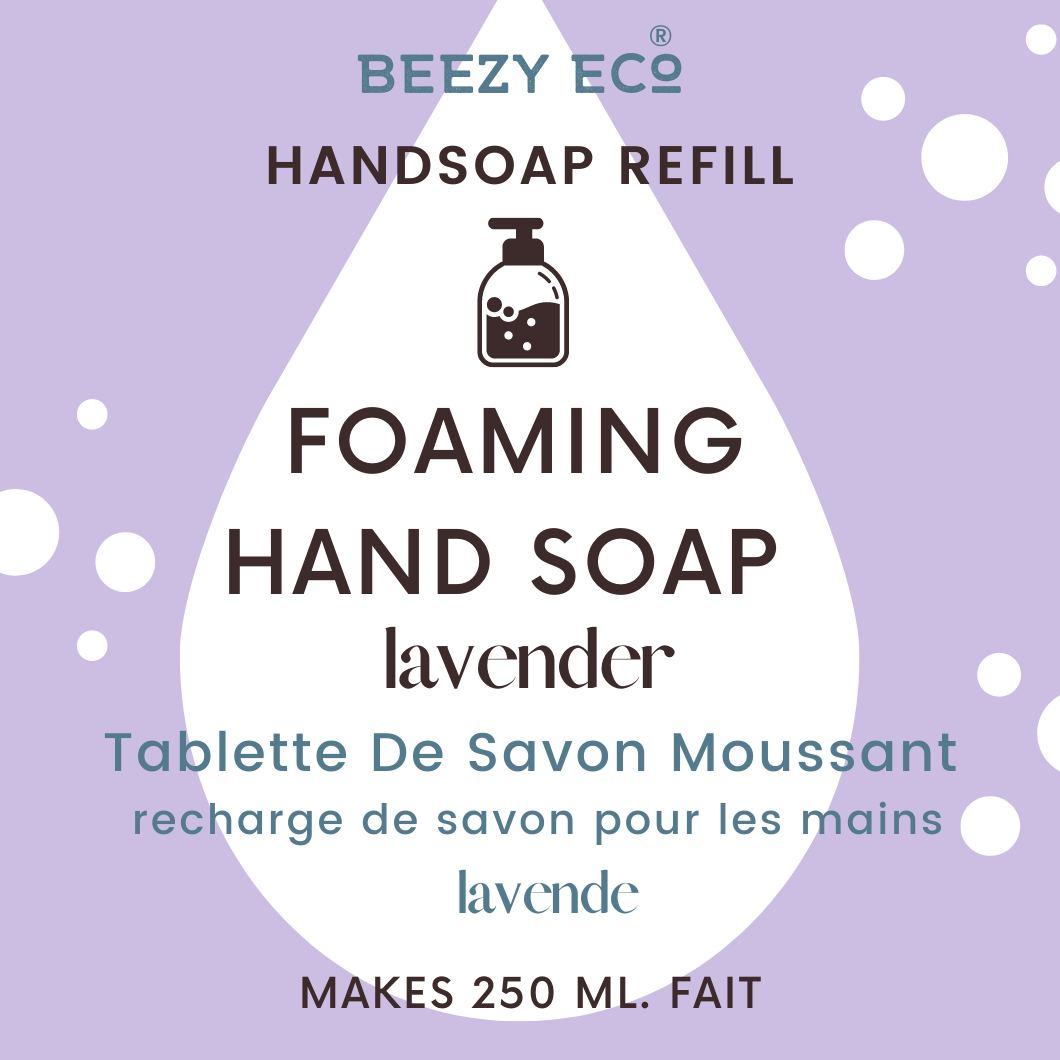 Plastic-Free Foaming Hand Soap Tablets