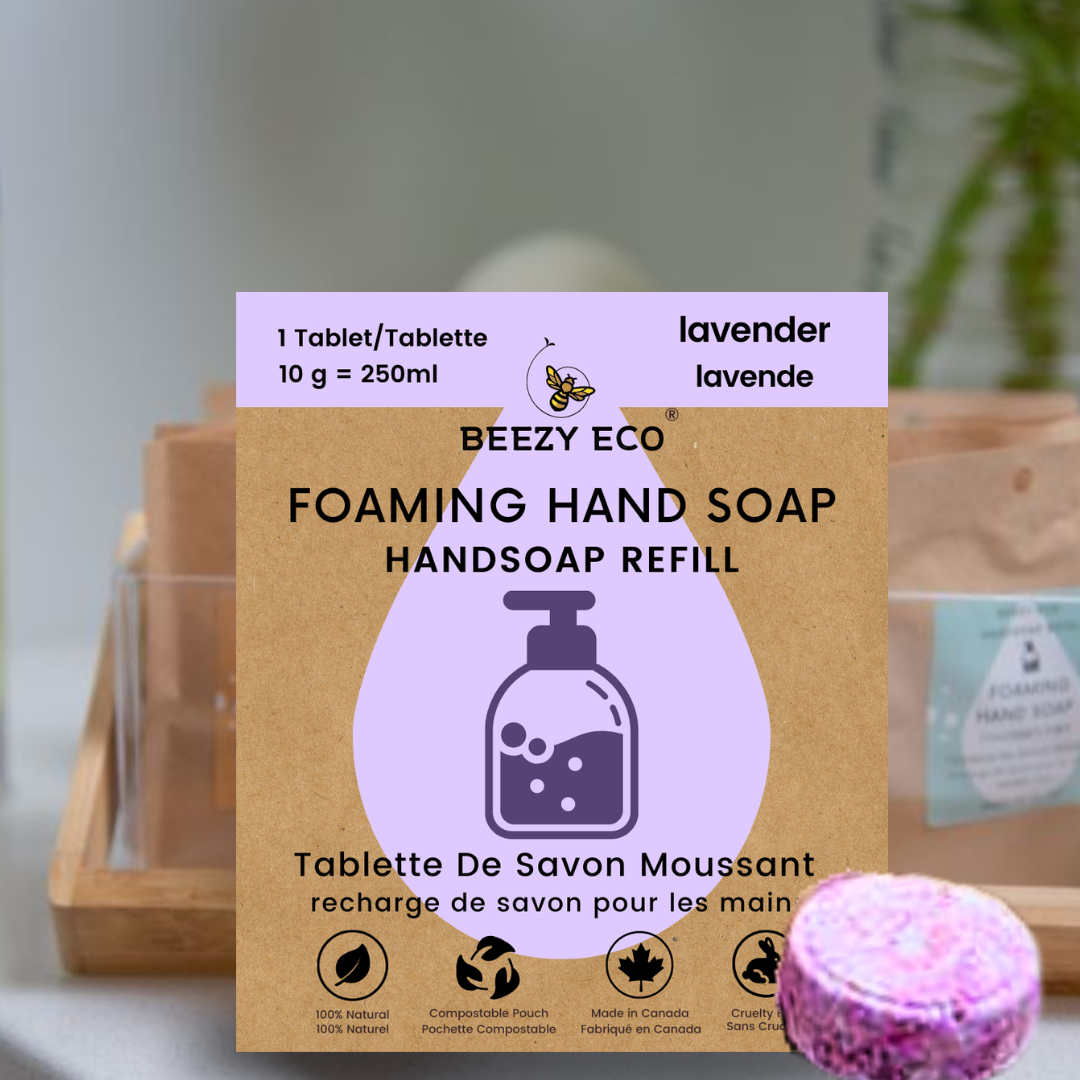 Plastic-Free Foaming Hand Soap Tablets