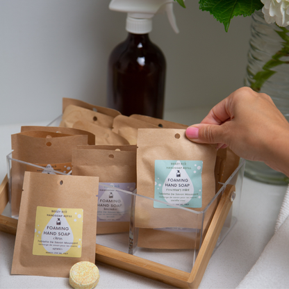 Plastic-Free Foaming Hand Soap Tablets