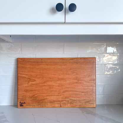 Extra Large Solid Slab Wood Cutting Board