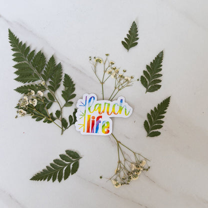 Larch Life Pride Stickers