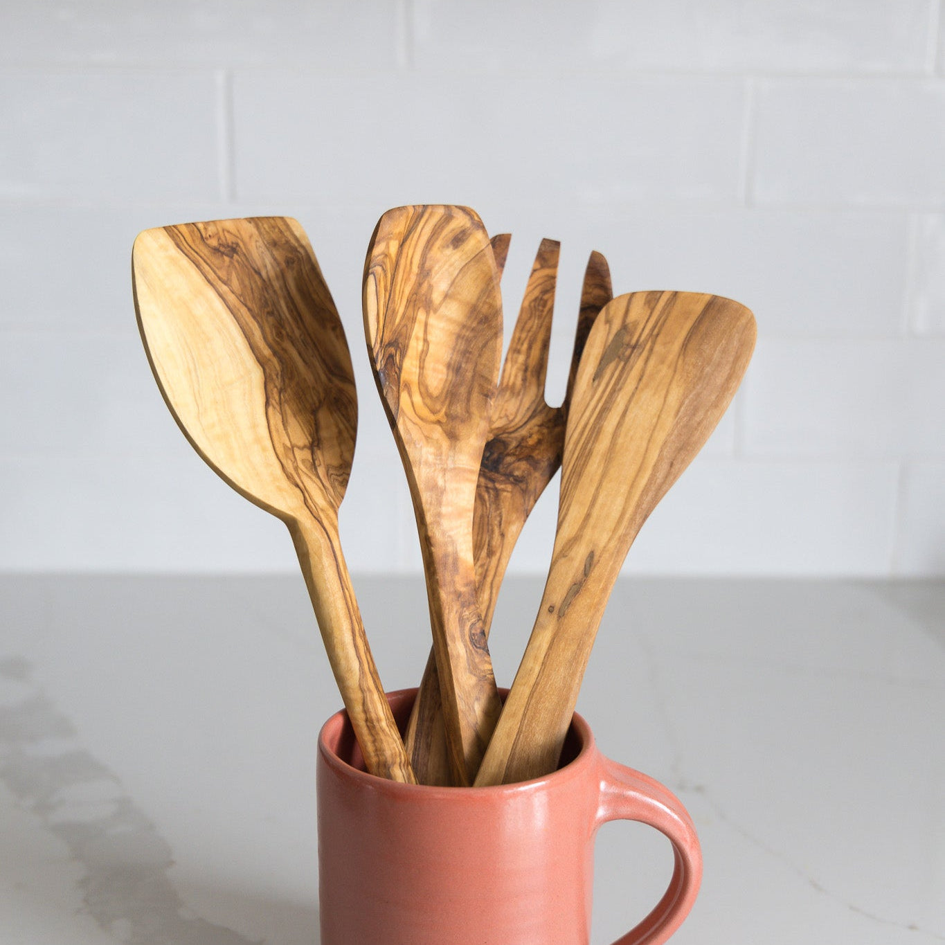 Handmade Olive Wood Utensil Set