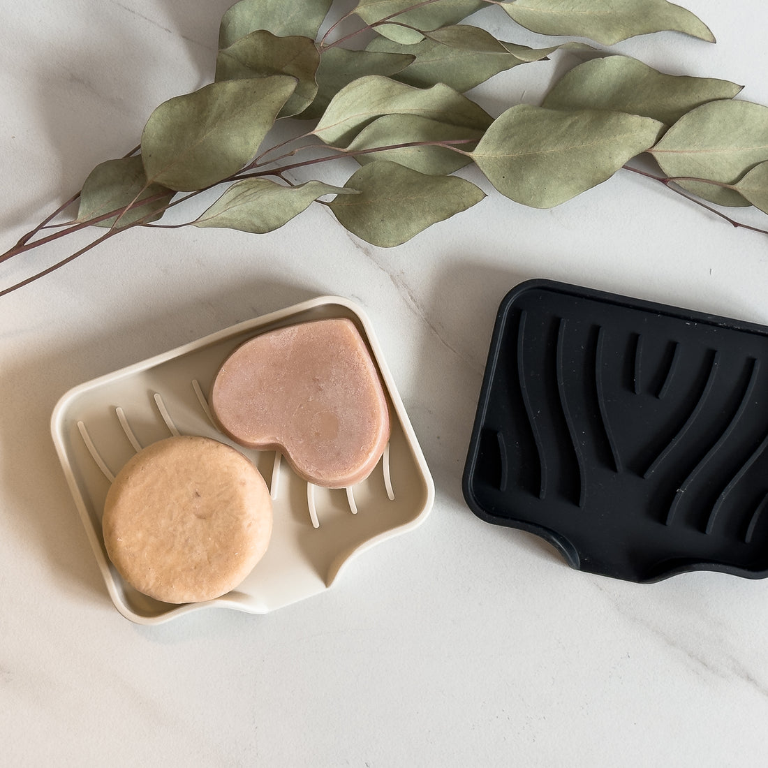 Silicone Self Draining Soap Dish