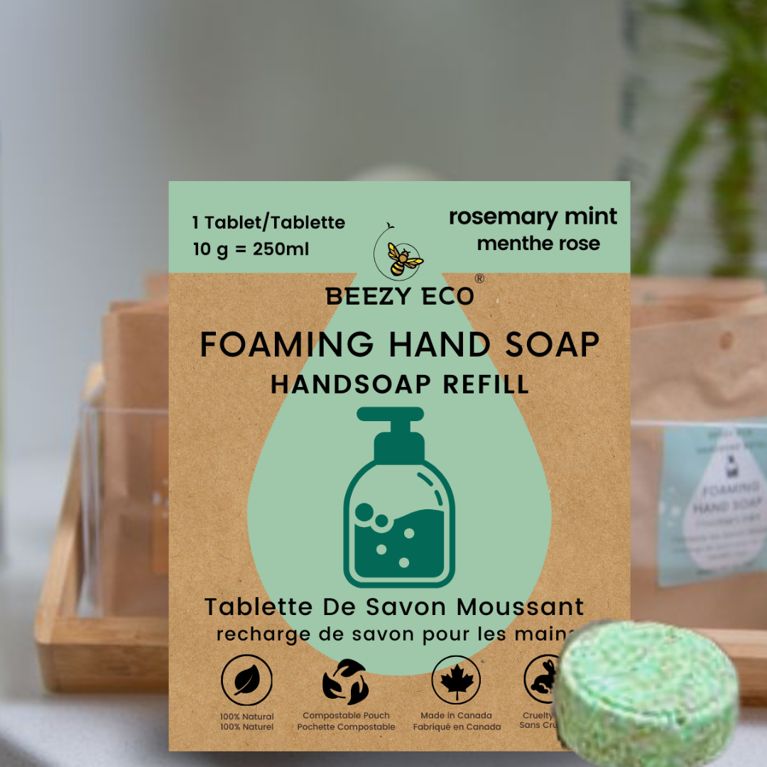 Plastic-Free Foaming Hand Soap Tablets