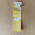 Handmade watercolour bookmark with "stillness" message