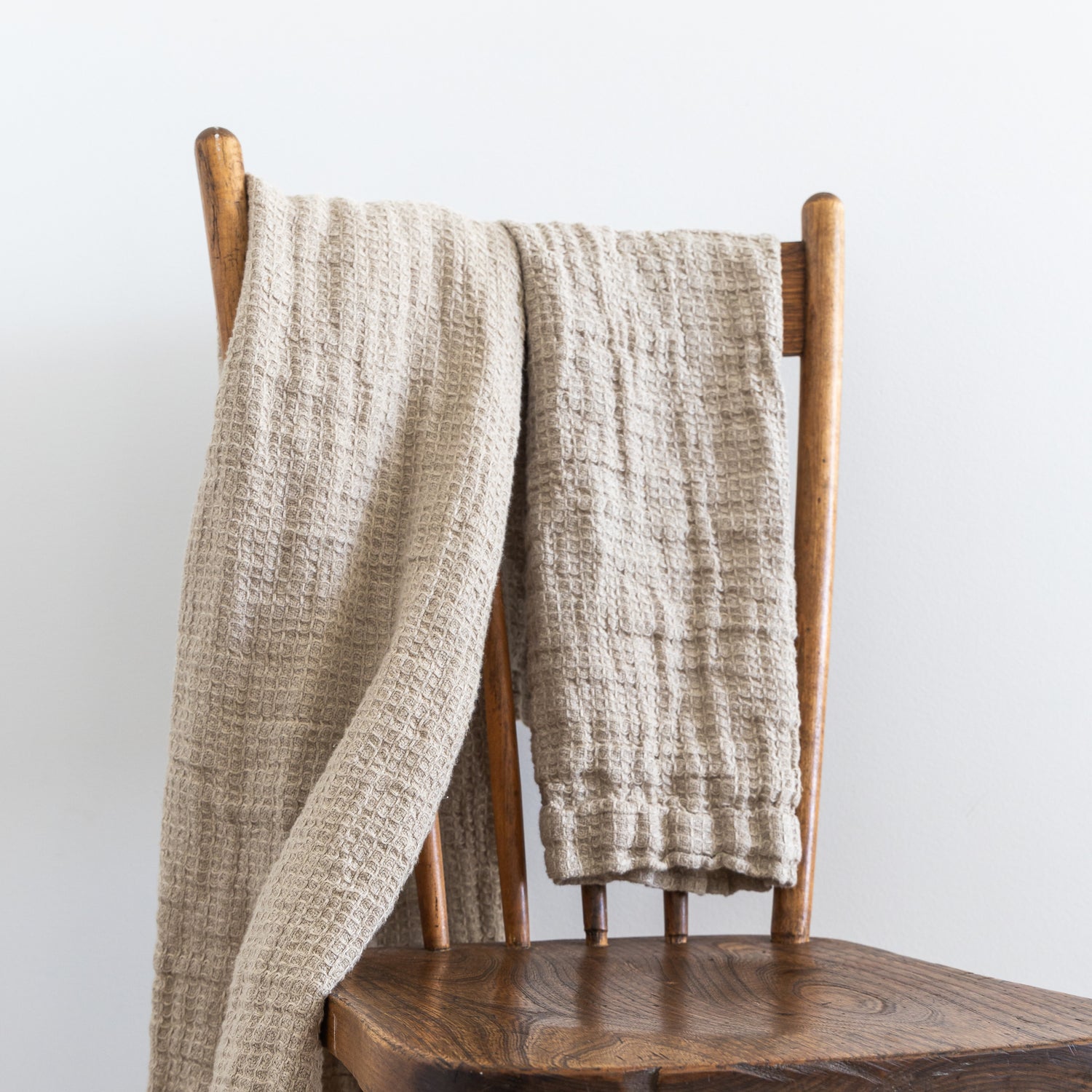 Linen Bath and Hand Towel Set