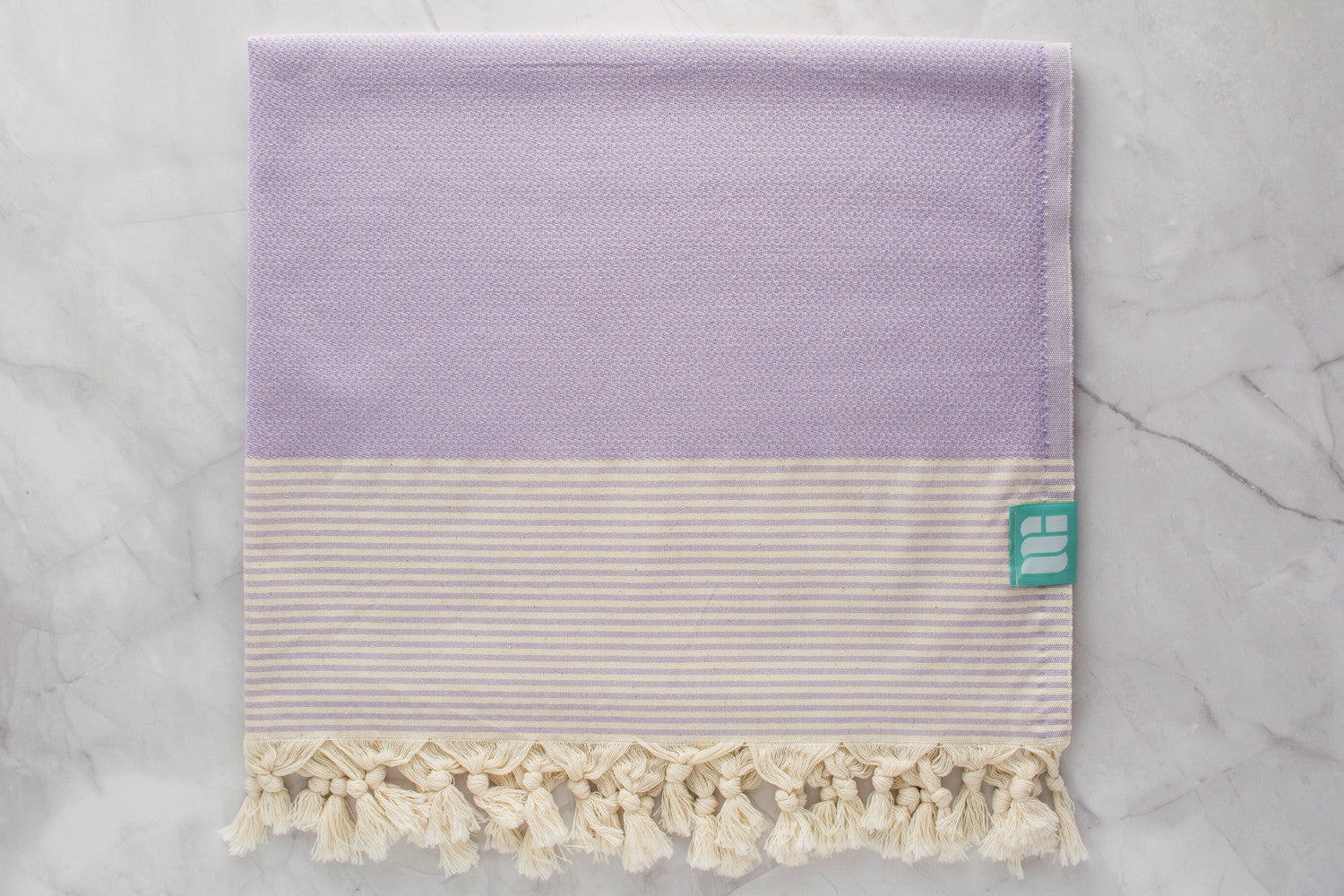 Lilac Turkish bath towel