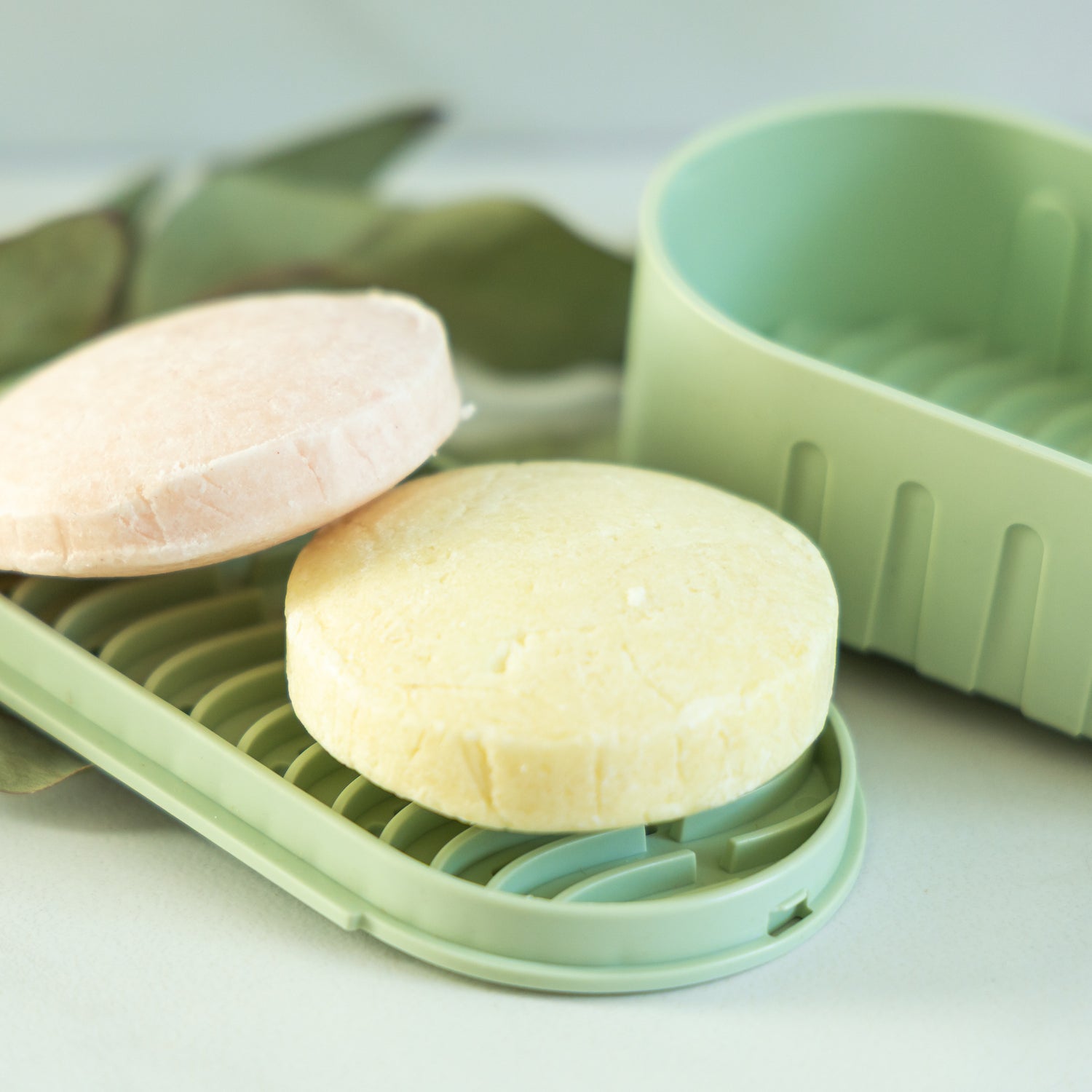 Travel Case and Soap Dish for Bar Shampoo