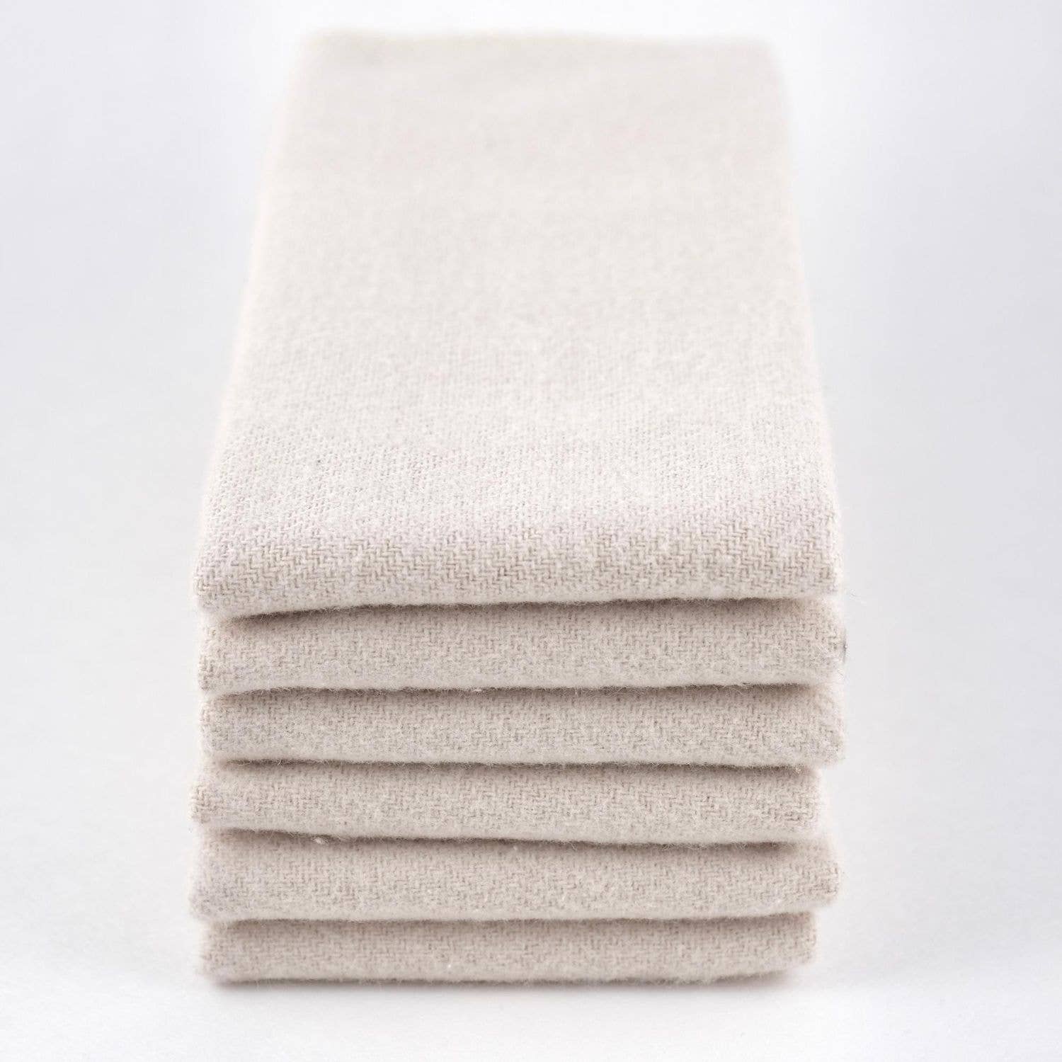 Brushed cotton reusable cloths in &