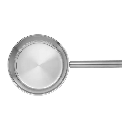 COMBEKK 24cm stainless steel fry pan shown from the top