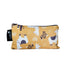 A medium sized llama theme zip bag